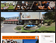 Tablet Screenshot of colegioserafico.com
